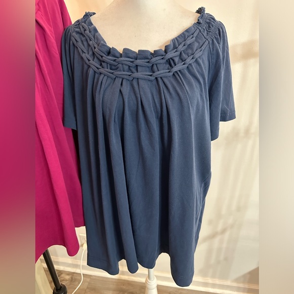 Basic Editions 2 Casual Tops - Size 2X - Picture 3 of 14